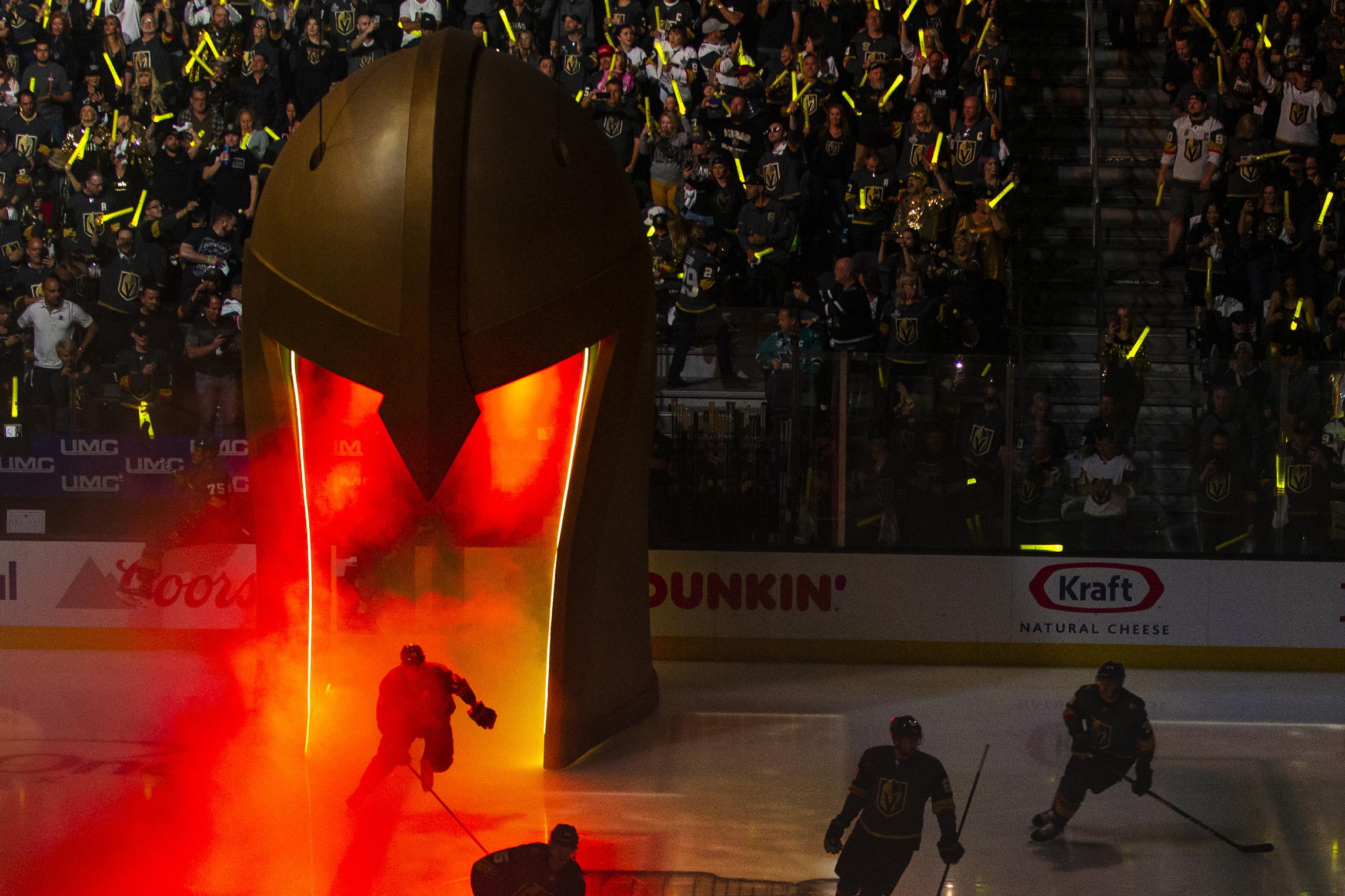 Meet Elvis, the giant Golden Knights helmet Golden Knights Sports