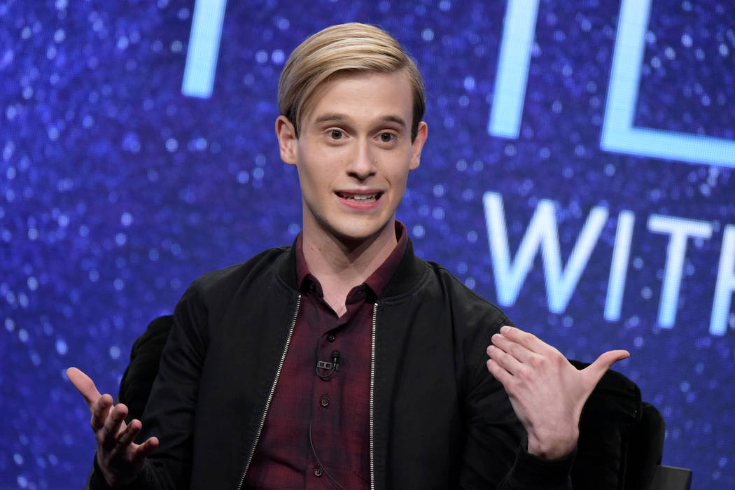 Tyler Henry participates in the E! network's "Hollywood Medium wi...