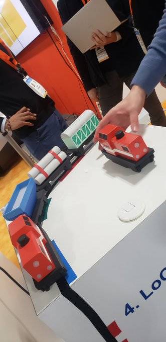 A closer look at the LoCoMoGo train, one of a wave of new toys that aim to teach kids computer ...