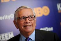 Former NBA Commissioner David Stern attends the "Kareem: Minority Of One" New York Premiere at ...
