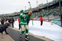 Dallas Stars center Tyler Seguin (91) acknowledges the crowd after the NHL Winter Classic hocke ...