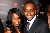 Bobbi Kristina Brown and Nick Gordon attend the premiere party for "The Houstons On Our Own" at ...