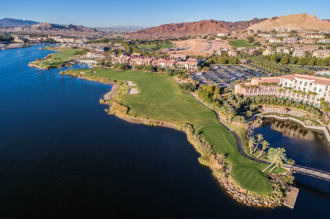 The course was closed during the recession and reopened in 2014. (Lake Las Vegas)