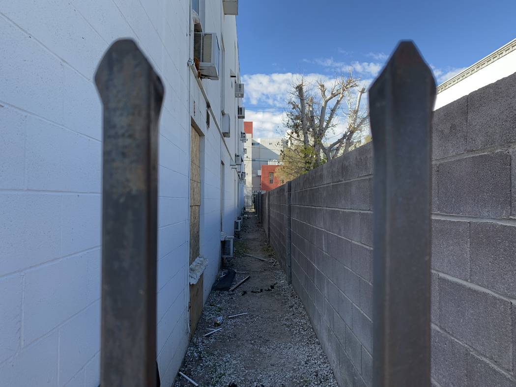 The Alpine Motel Apartments pictured on Thursday, Jan. 9, 2020, in Las Vegas. (David Guzman/Las ...