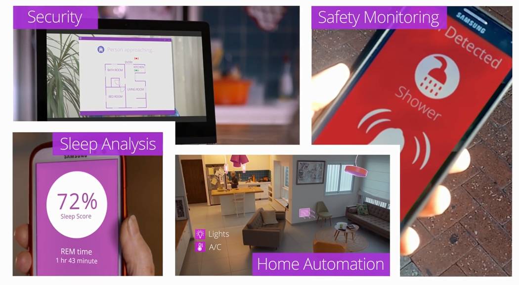 Vayyar HOME is a sensor-based system that monitors occupants' health and safety without a camer ...