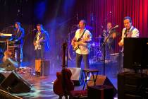 The Windjammers yacht rock band performs at Rocks Lounge at Red Rock Resort on Thursday, Jan. 2 ...