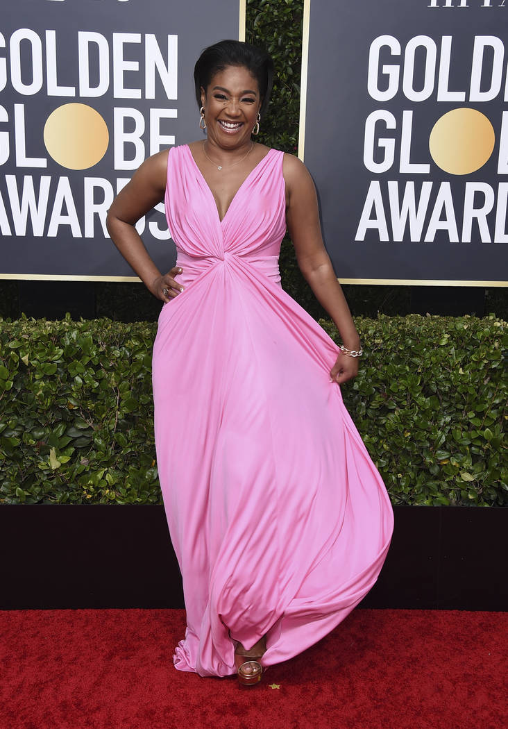 Tiffany Haddish arrives at the 77th annual Golden Globe Awards at the Beverly Hilton Hotel on S ...