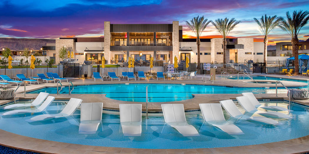 The 9,600-square-foot Outlook Club opened in Trilogy in Summerlin, an age-qualified community. ...