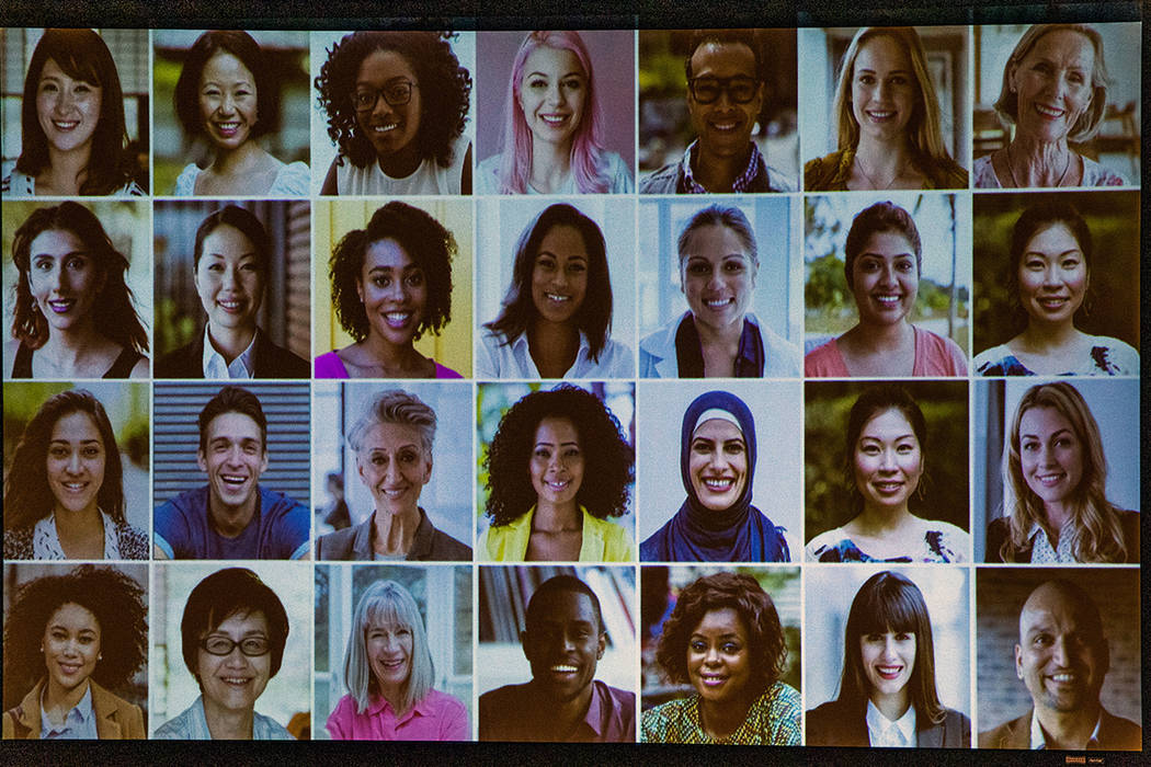 Logan McGill talks about new skin technology by Neutrogena during the "Living in Digital Times" ...