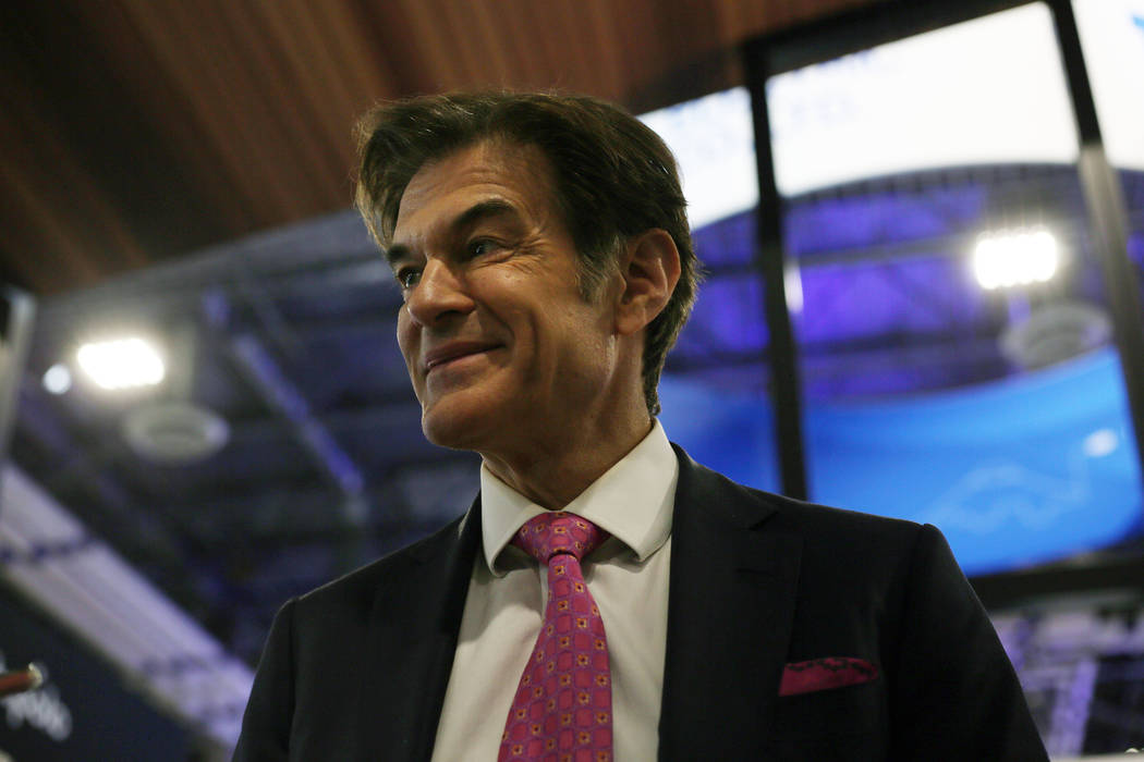 Dr. Oz discusses new trends in Sleep Tech during the first day of CES 2020 at the Sands Expo on ...