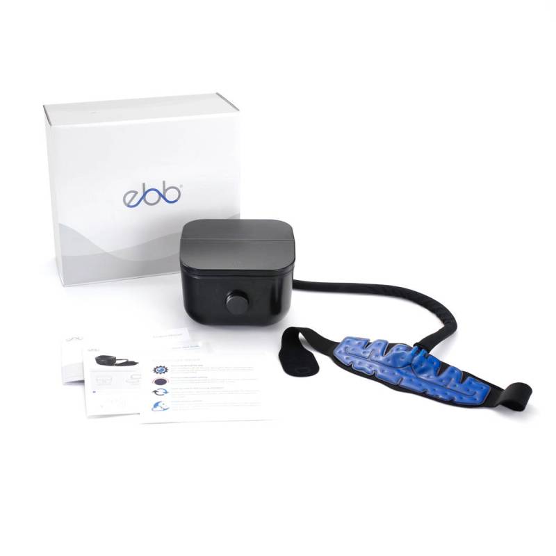 Ebb Therapeutics showcased its wearable device that cools the brain to improve sleep. (Ebb Ther ...