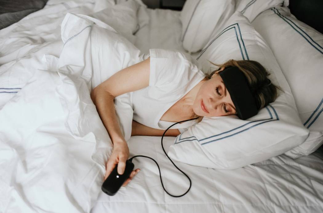 Ebb Therapeutics showcased its wearable device that cools the brain to improve sleep. (Ebb Ther ...
