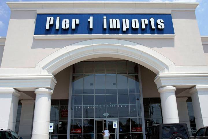 This June 15, 2005, file photo shows a Pier 1 Imports store in Dallas. Pier 1 Imports is closin ...