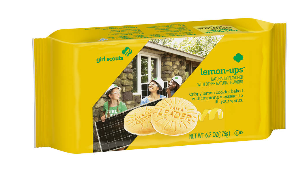Lemon-Ups are the latest addition to the local Girl Scout Cookie lineup. (Little Brownie Bakers)