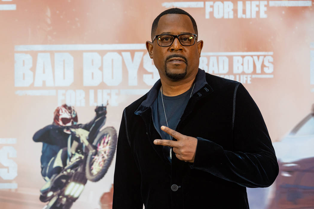 Martin Lawrence attends the Madrid photo call for "Bad Boys for Life" in Madrid. (Sony Pictures)