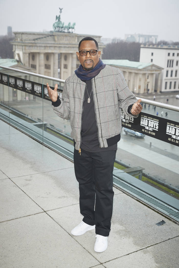 BERLIN, GERMANY - JANUARY 07: Martin Lawrence poses during a photo call for the movie "Bad ...