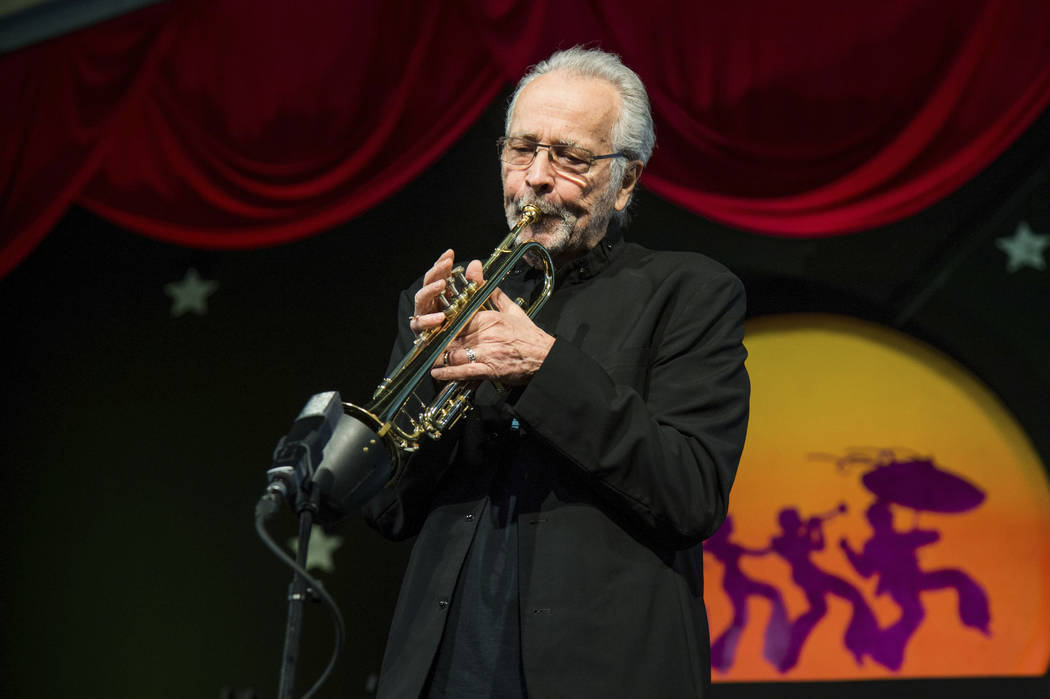 Herb Alpert performs at the New Orleans Jazz and Heritage Festival on Thursday, May 4, 2017, in ...