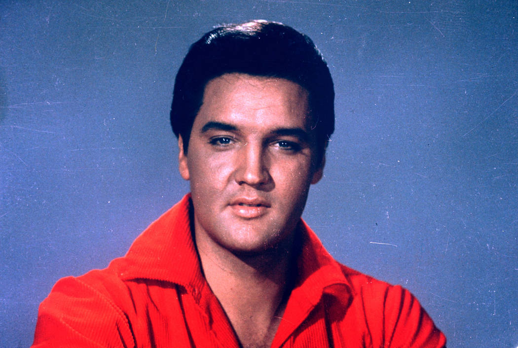 Elvis Presley is seen in this 1964 portrait. (AP Photo)