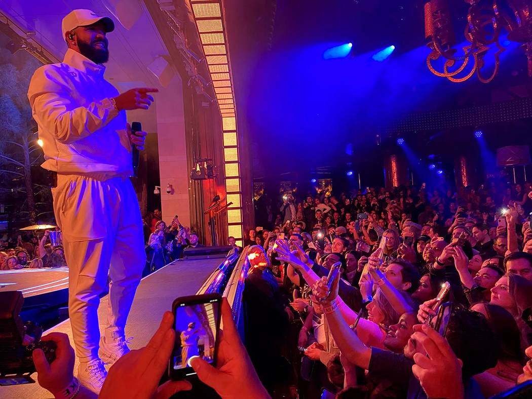 Drake sets the stage for more Las Vegas Strip club shows Las Vegas