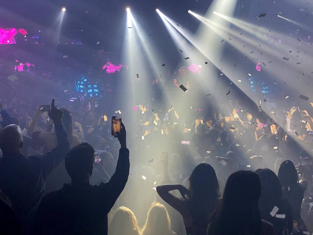 Tiesto performs for CES conventioneers and clubgoers during the DreamlandXR Closing Night Party ...