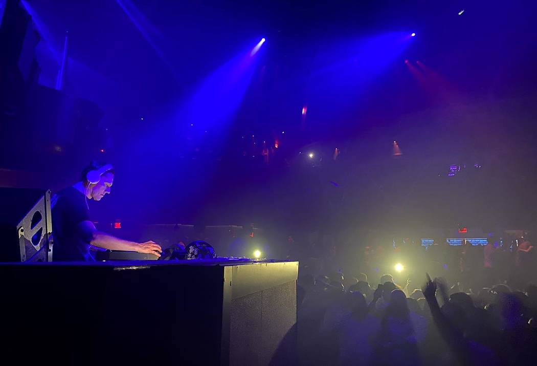 Tiesto performs for CES conventioneers and clubgoers during the DreamlandXR Closing Night Party ...