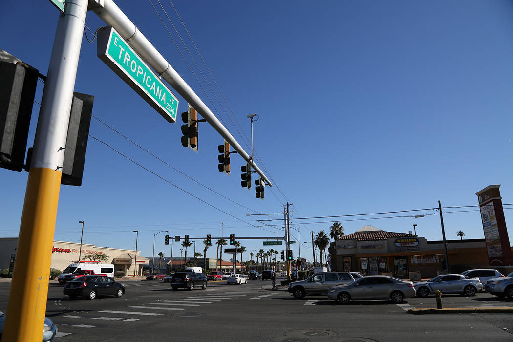 The $10.5 million Tropicana Avenue overlay project will upgrade a vital, aging roadway, key to ...