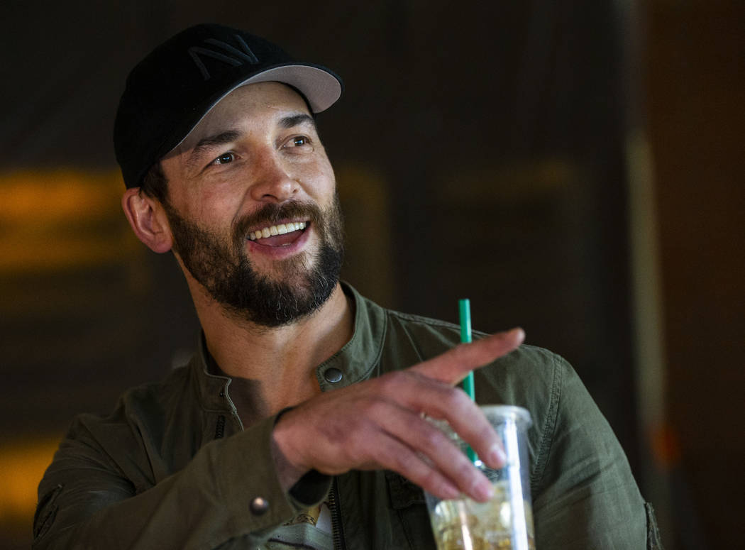 Golden Knights' Deryk Engelland talks about the space that will become the Wolfgang Puck Player ...