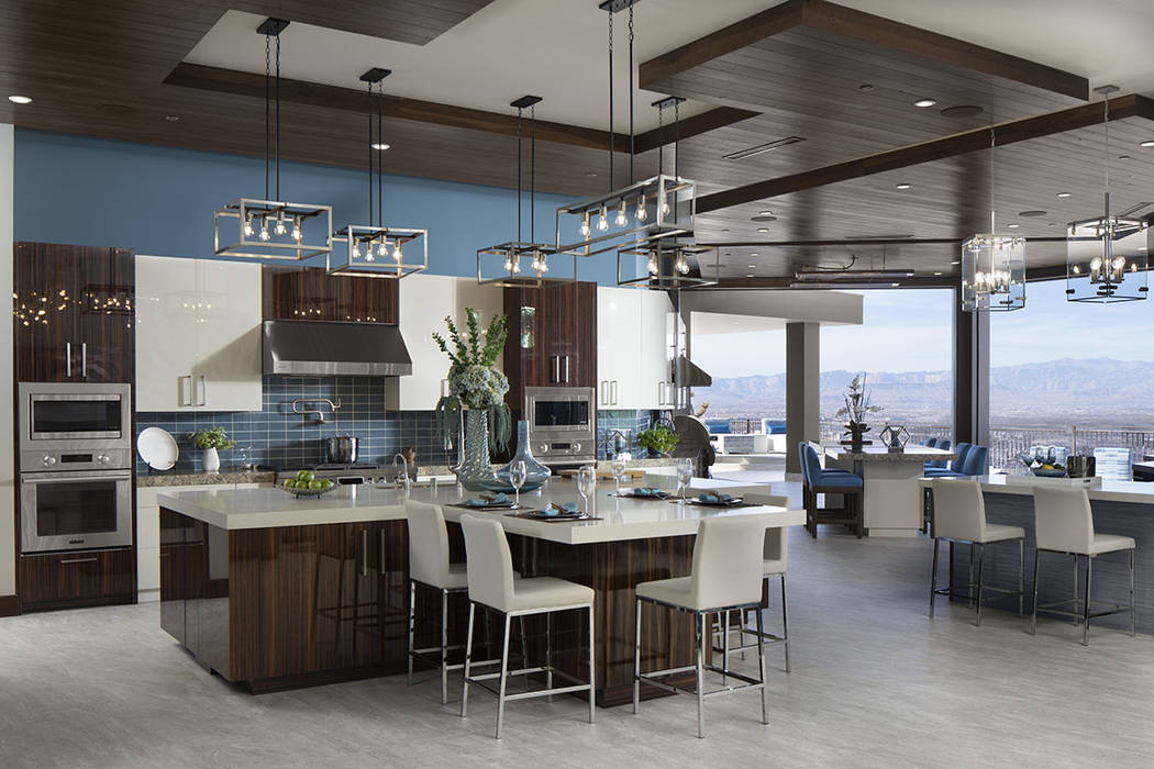 The kitchen is equipped with the latest LG appliances. (Jeffrey A. Davis Photography Inc.)