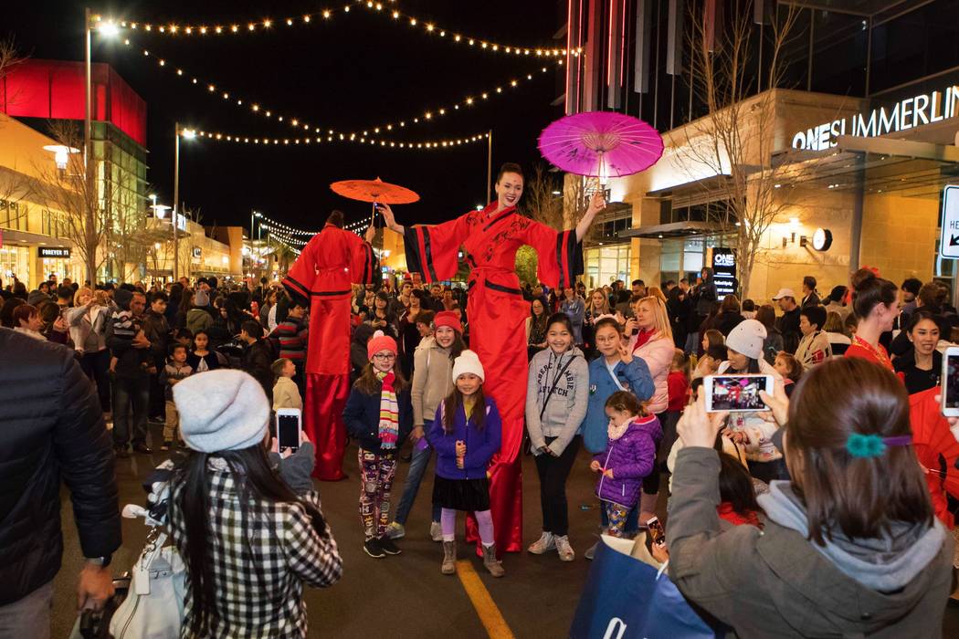 Downtown Summerlin will hold its third annual Lunar New Year Parade Jan. 25. (Summerlin)