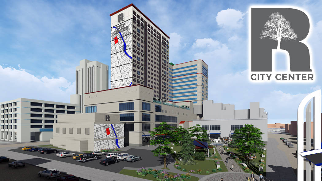 A rendering of Reno City Center. (Courtesy, Chris Beavor)