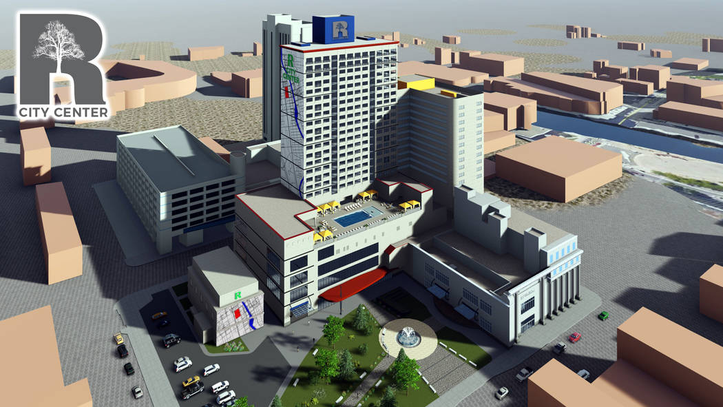 A rendering of Reno City Center. (Courtesy, Chris Beavor)