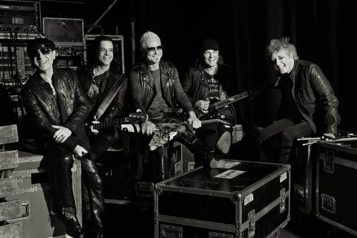 The Scorpions kick off a nine-show run at Zappos Theater at Planet Hollywood on July 4. (Scorpions)