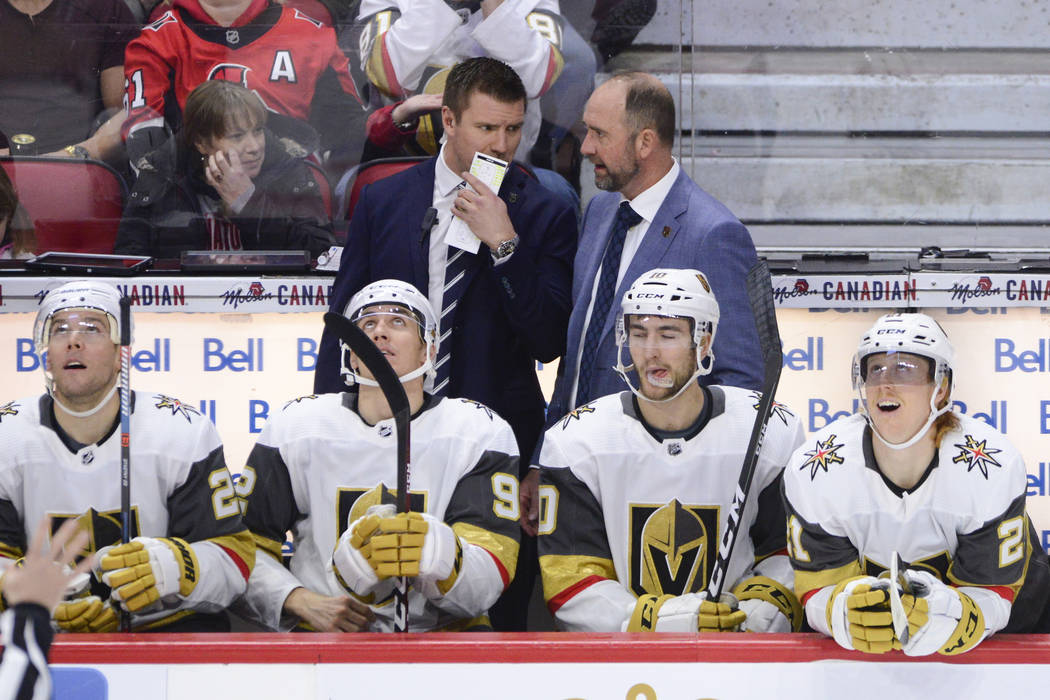 Hockey players in suits. Yep. This is fine.