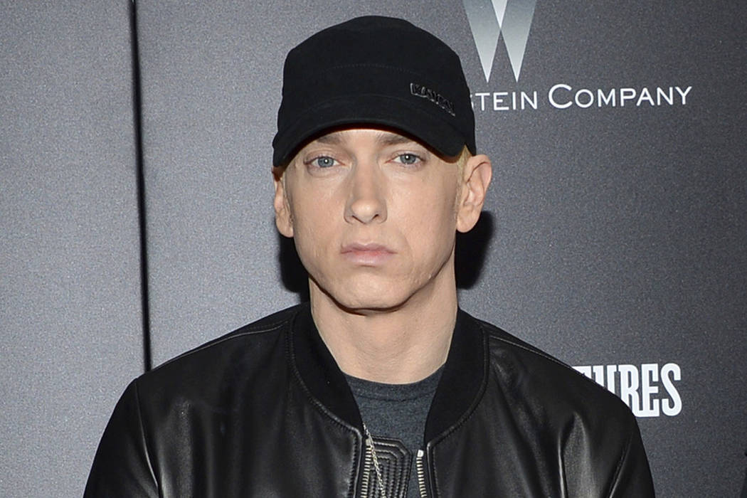 Eminem, seen in 2015. (Photo by Evan Agostini/Invision/AP)