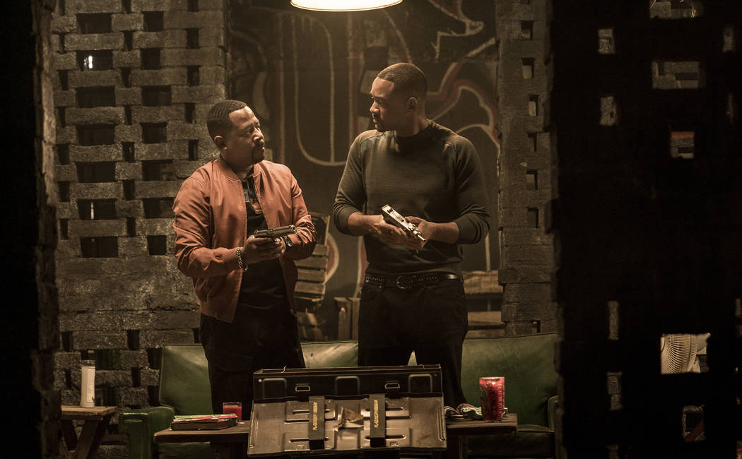 This image released by Sony Pictures shows Martin Lawrence, left, and Will Smith in a scene fro ...