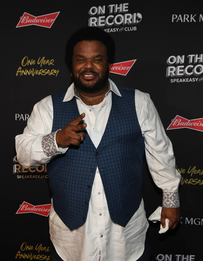 Actor/comedian Craig Robinson arrives at the one-year celebration of On The Record Speakeasy An ...