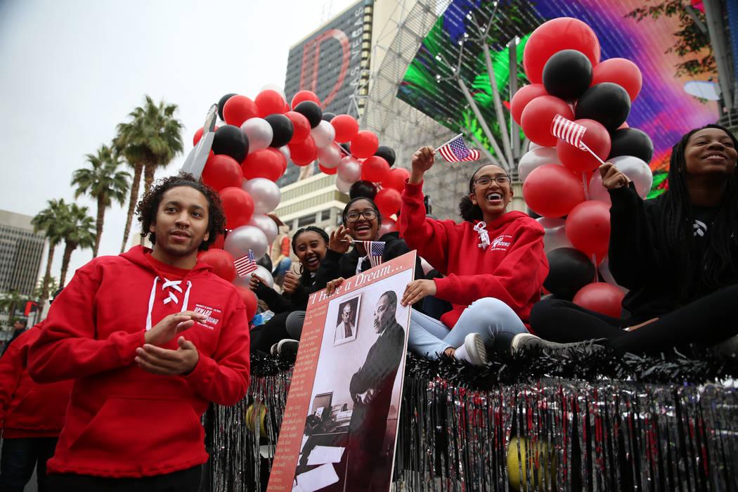 MLK Day parade in Las Vegas draws thousands — VIDEO Local Las Vegas