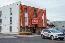 Six people were killed in a fire at the Alpine Motel Apartments on Dec. 21, 2019, in downtown L ...