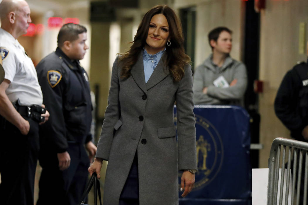 Donna Rotunno, attorney for Harvey Weinstein, arrives at court for his rape trial, in New York, ...