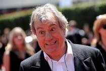 In a Saturday, Aug. 21, 2010, file photo, Terry Jones arrives at the Creative Arts Emmy Awards ...