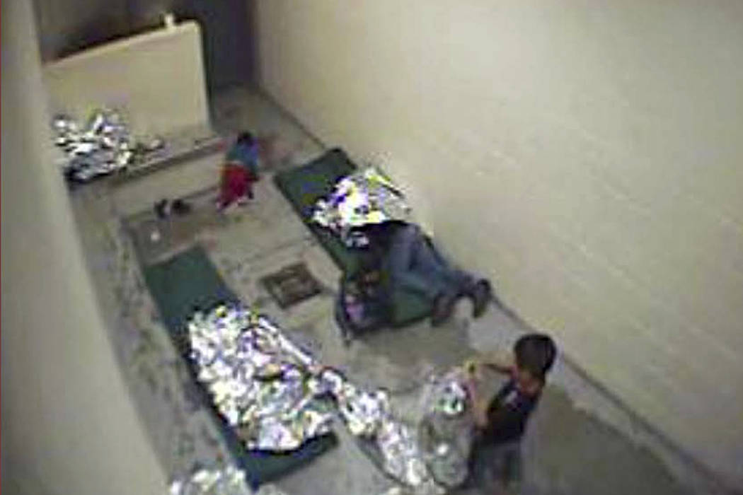 FILE - This Sept. 2015, file image made from U.S. Border Patrol surveillance video shows a chil ...