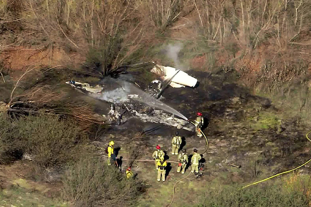 Plane crashes after takeoff in Southern California; 4 killed Nation