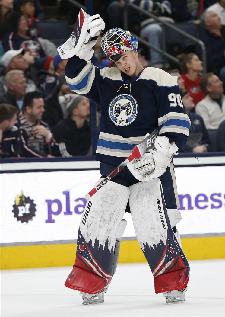 Blue Jackets, Elvis Merzlikins agree to five-year extension