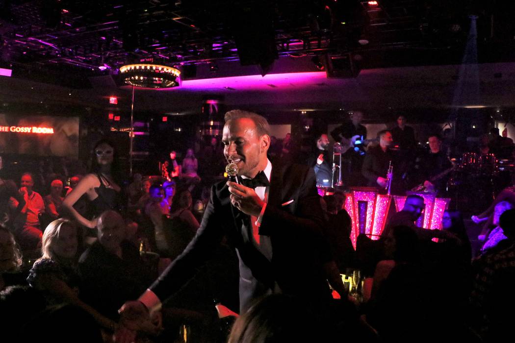 Matt Goss performs at his 10th-anniversary show in Las Vegas at 1 Oak Nightclub at the Mirage o ...