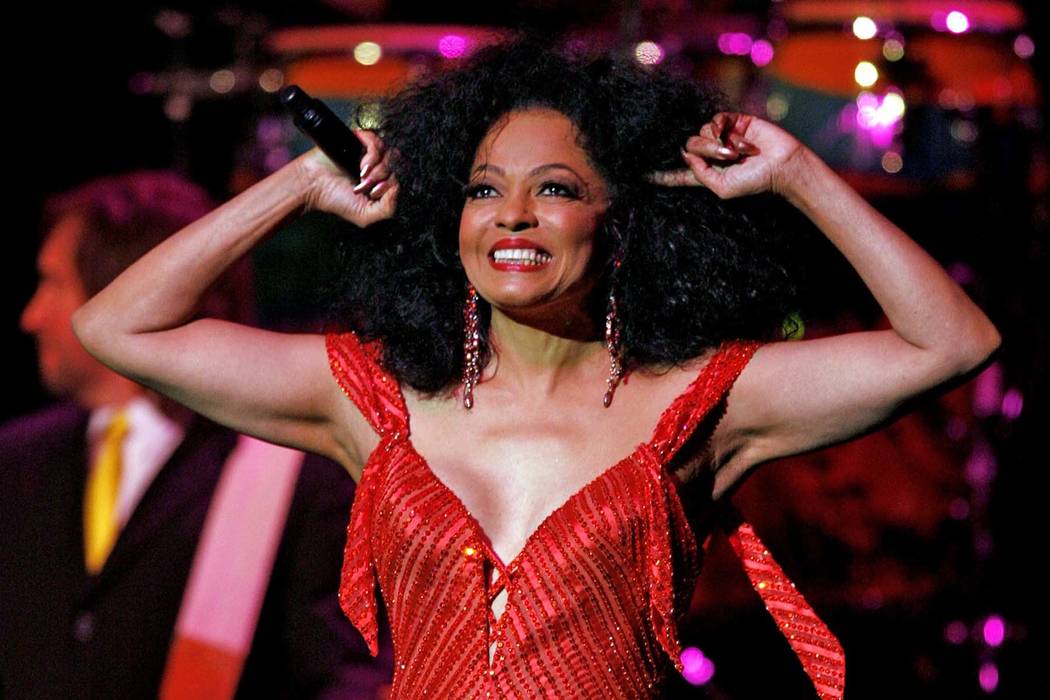 Diana Ross is “coming out” to Las Vegas when she performs at Caesars Palace. (AP Photo/Jaso ...