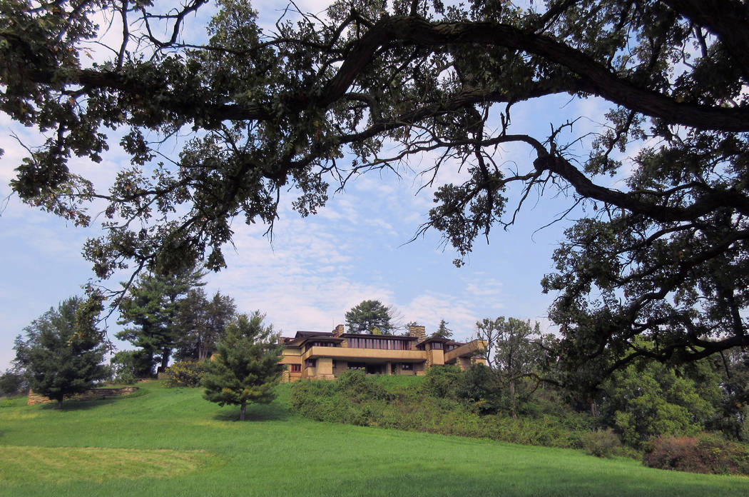 File - This Sept. 25, 2016, file photo, shows Taliesin in Spring Green, Wisconsin that famed ar ...