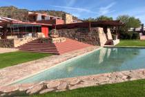 In this photo taken Nov. 23, 2018, is Frank Lloyd Wright's Taliesin West in Scottsdale, Ariz. T ...