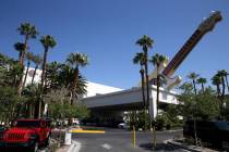 The Hard Rock Hotel in Las Vegas Tuesday, Aug. 27, 2019. (K.M. Cannon/Las Vegas Review-Journal) ...
