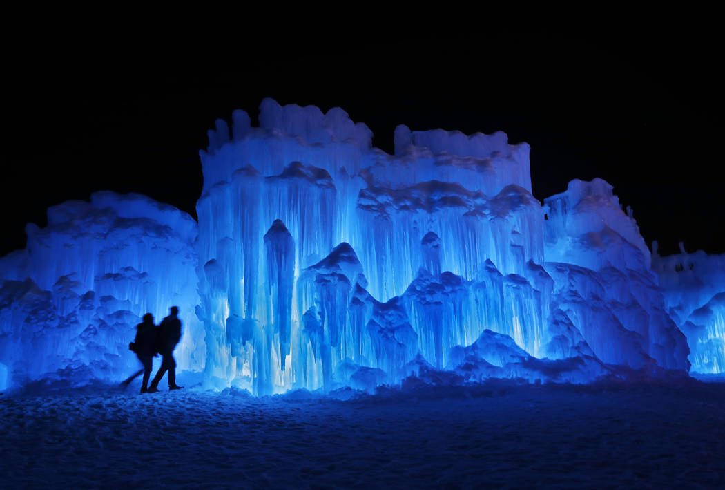 FILE – In this Saturday, Jan. 26, 2019 file photo, a couple heads toward an entrance to ...