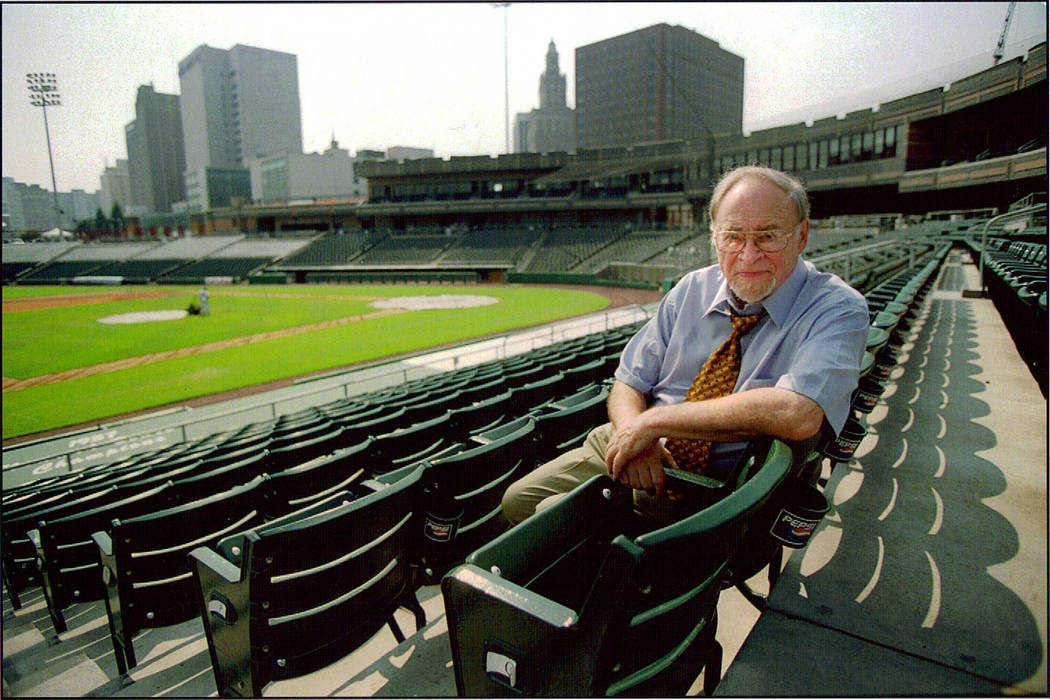 Jerry Izenberg of Henderson, one of only three sports reporters to have covered every Super Bow ...